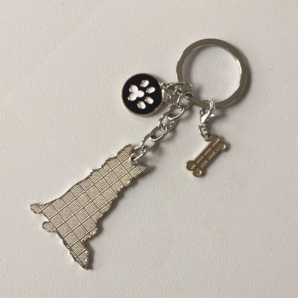🍏50% OFF/3+...Border Collie Dog Keychain - Picture 5 of 11